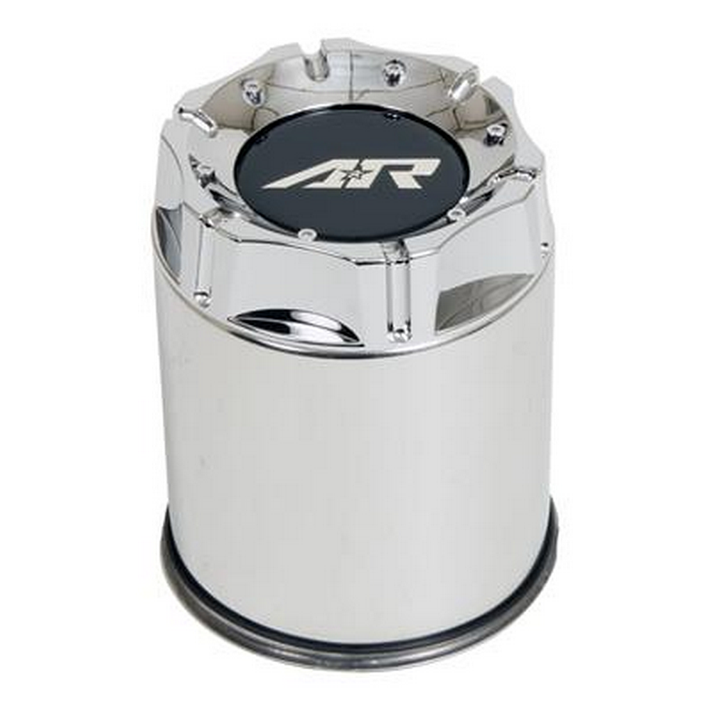 Ar Cap Ss P-Thru W/Chrome Plastic Logo