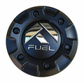 Fuel-Top Section Of Cap-Mt-Blk/Chr Logo