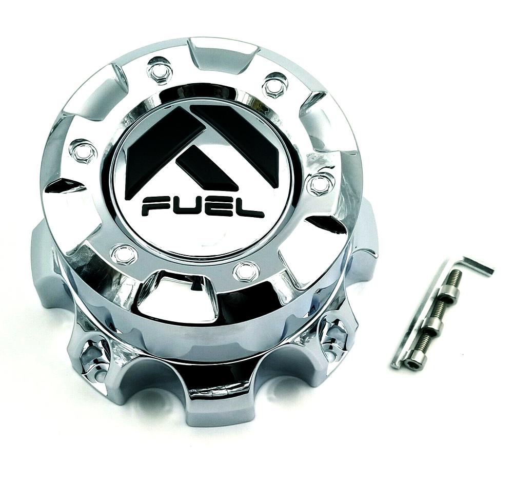 Fuel Chrome 8 Lug Cap-Tall