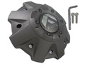 Fuel Gunmetal Covered Cap 5/6 Lug