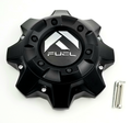Fuel Matte Blk Dualie Cap-Rear