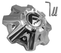 Fuel 8Lug Cap W/O Riser Chrome