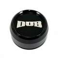 Dub Gloss Black 1.7" Cap-Raised Dub