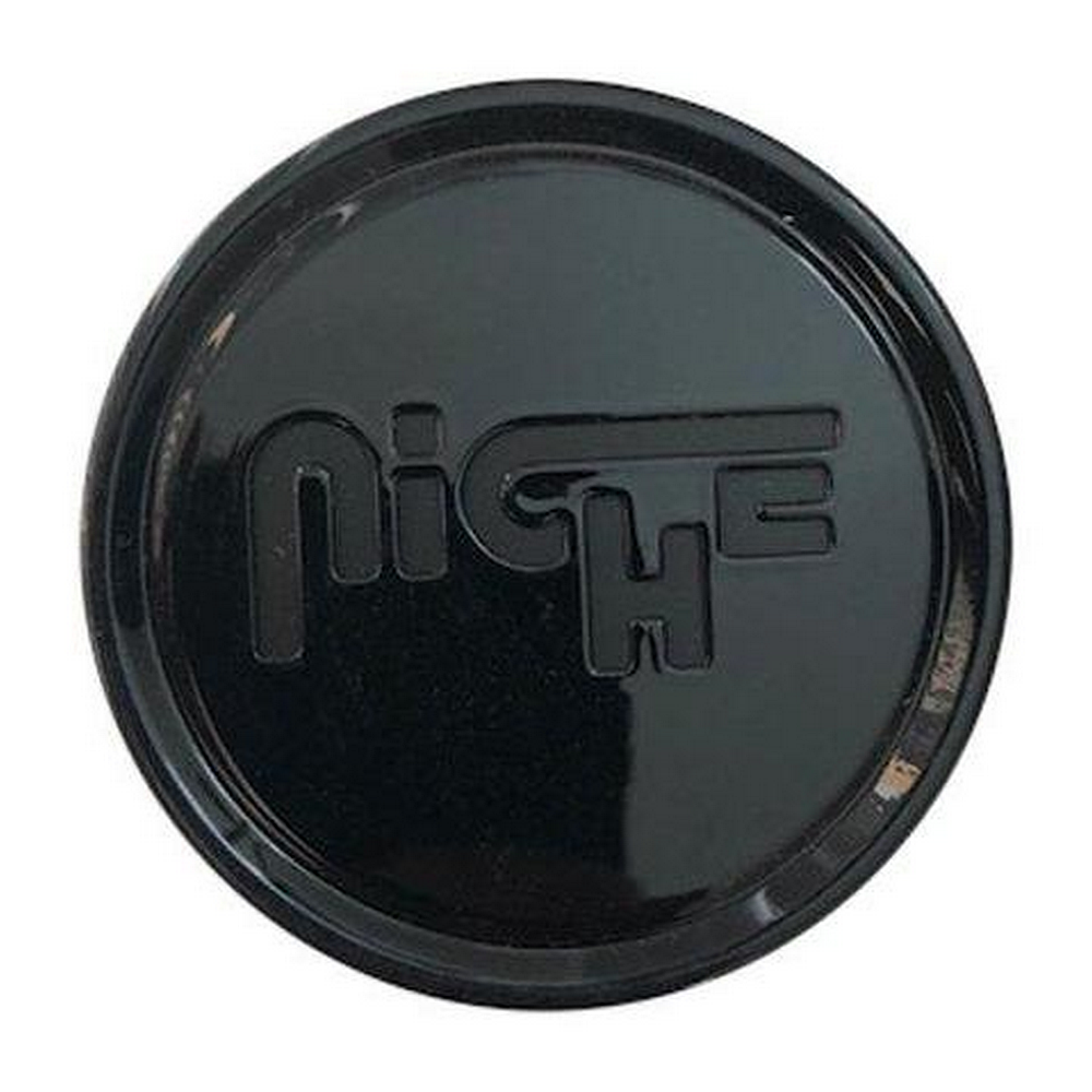 Niche 2.70"Flat Cap-Gl-Blk W/ Matte Logo