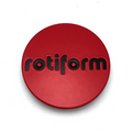 Rotiform 2.36"Snap In Cap-Red W/Blk Logo