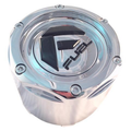 Fuel Chrome Snap In Cap 17/18 Code 3.1"