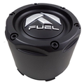 Fuel Mt-Blk Snap In Cap For 8X6.5 (3.5")