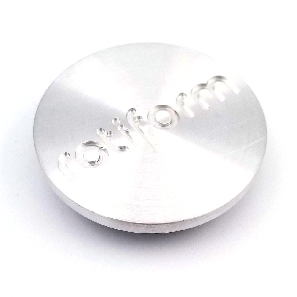 Rotiform 3.01" Flat O-Ring Cap-Brushed