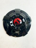 Fuel Five Bar Cap - G-Blk Red Tint 8 Lug