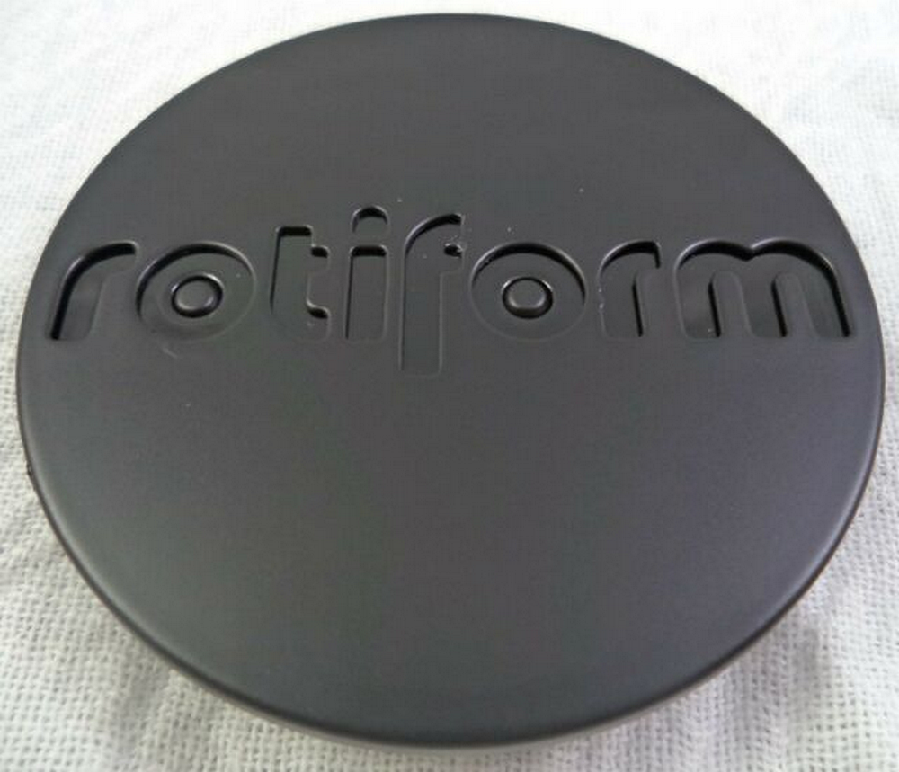 Rotiform 3.010" Snap In Cap-Mt-Blk/Gbl