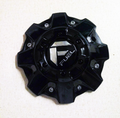Fuel Dually 10X225 Rear Cap-Gloss Blk