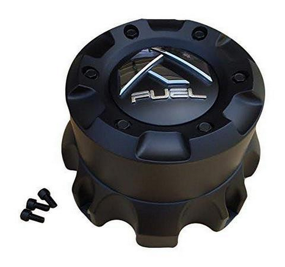 Fuel Tall Gl-Mtblk Snap In Cap 8X170/180