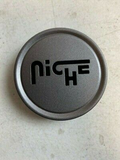 Flat Niche 3"O-Ring Cap-Gl-Blk/Slvr Logo