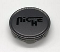 Flat Niche 3"O-Ring Cap-Gl-Anth/Blk Logo