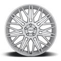 Rotifirm Flat O-Ring Cap- M-Slv Blk Logo