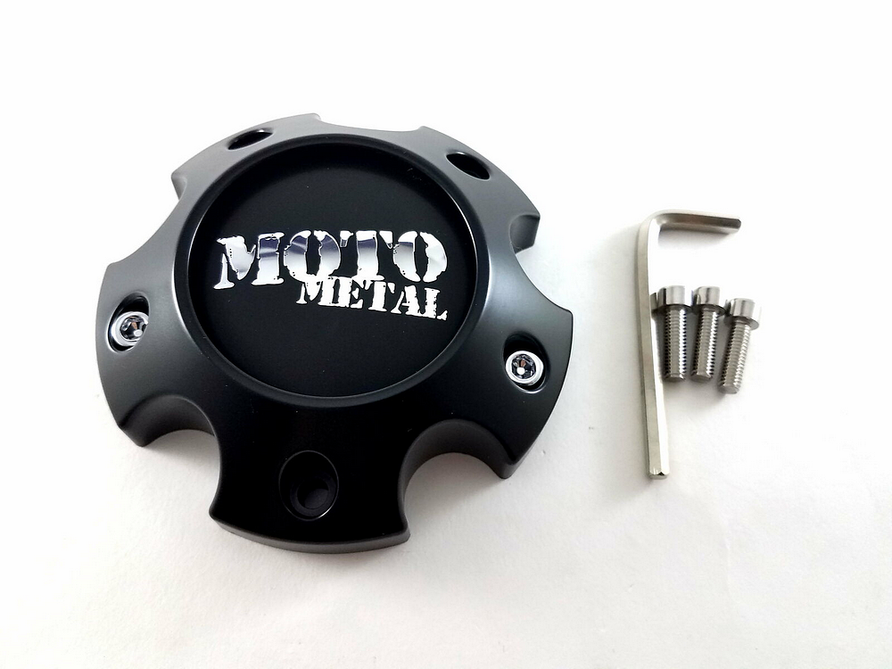 Moto Metal Cap Sg-Black 5X5