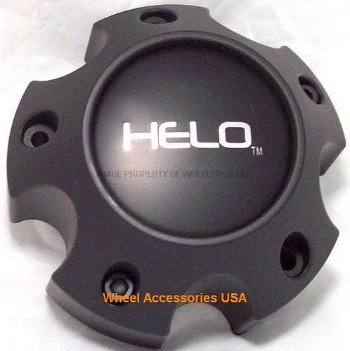 Helo Cap Satin Black 5X135