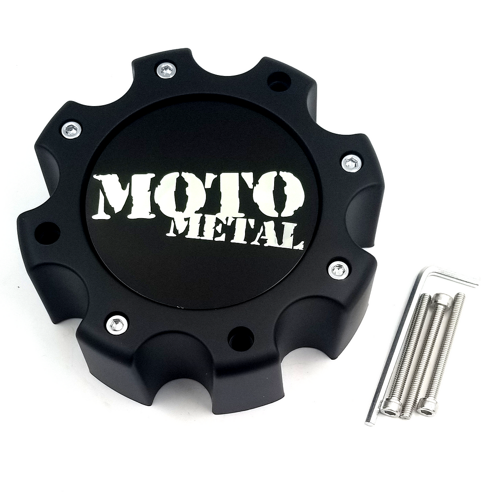 Moto Metal Cap Sg-Black 8 Lug