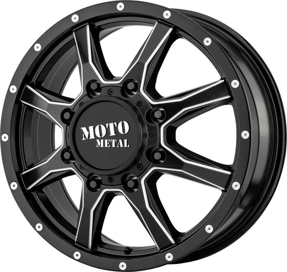 Moto Dually Rear Cap (Sb/Ch) - 8X200/210
