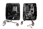 XB LED Tail Lights: Jeep Wrangler JL (18+ / Red Lens / Set)