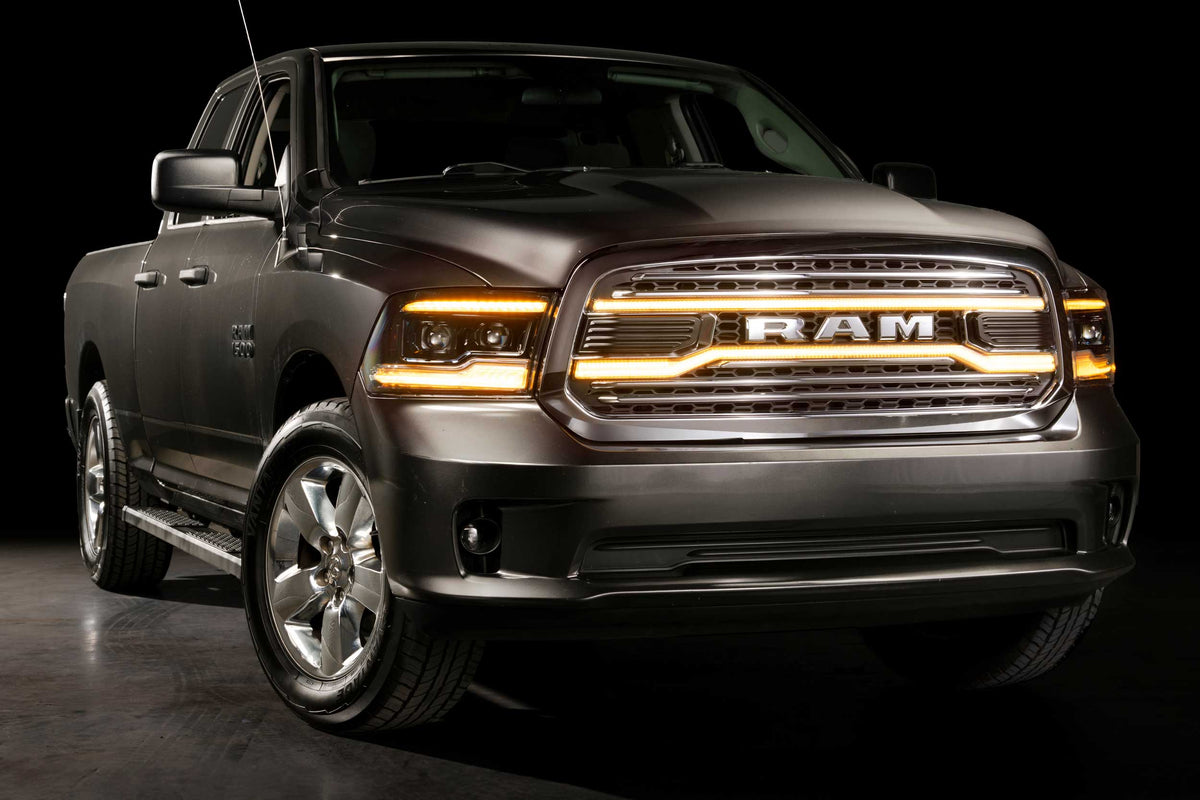 XBG LED Grille: Dodge Ram 1500 (13-18 / Chrome)