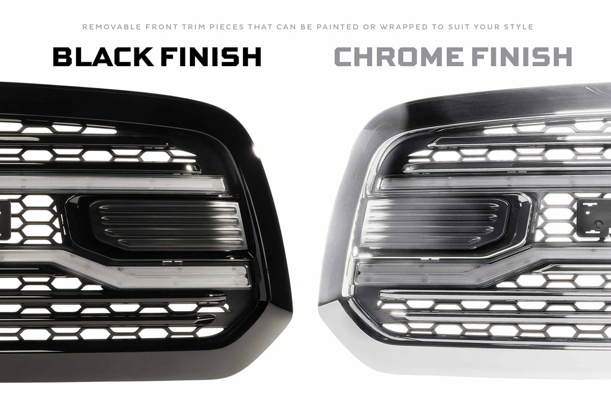 XBG LED Grille: Dodge Ram HD (13-18 / Black)