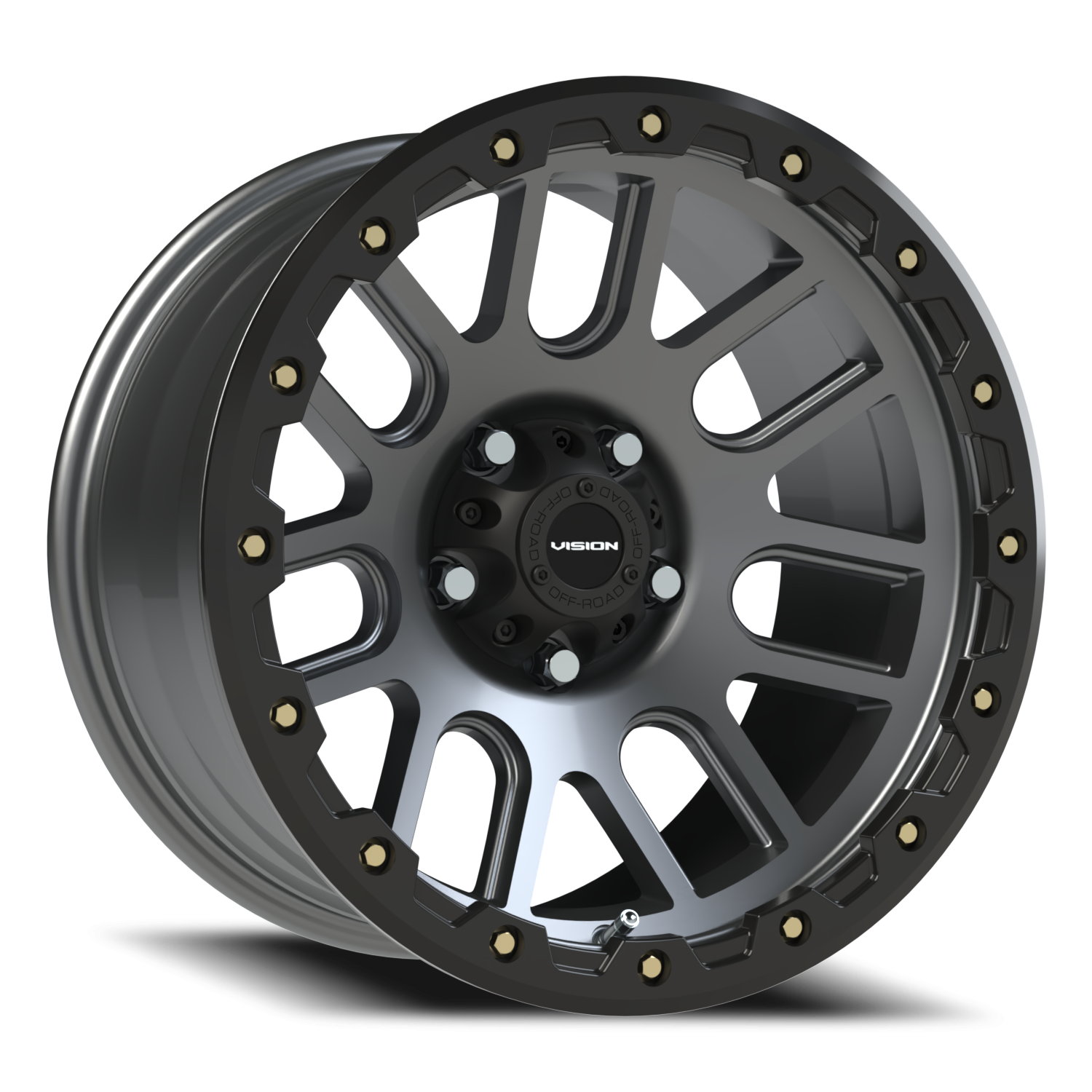 Vision Off-Road Nemesis A 17X9 -12 Gunmetal