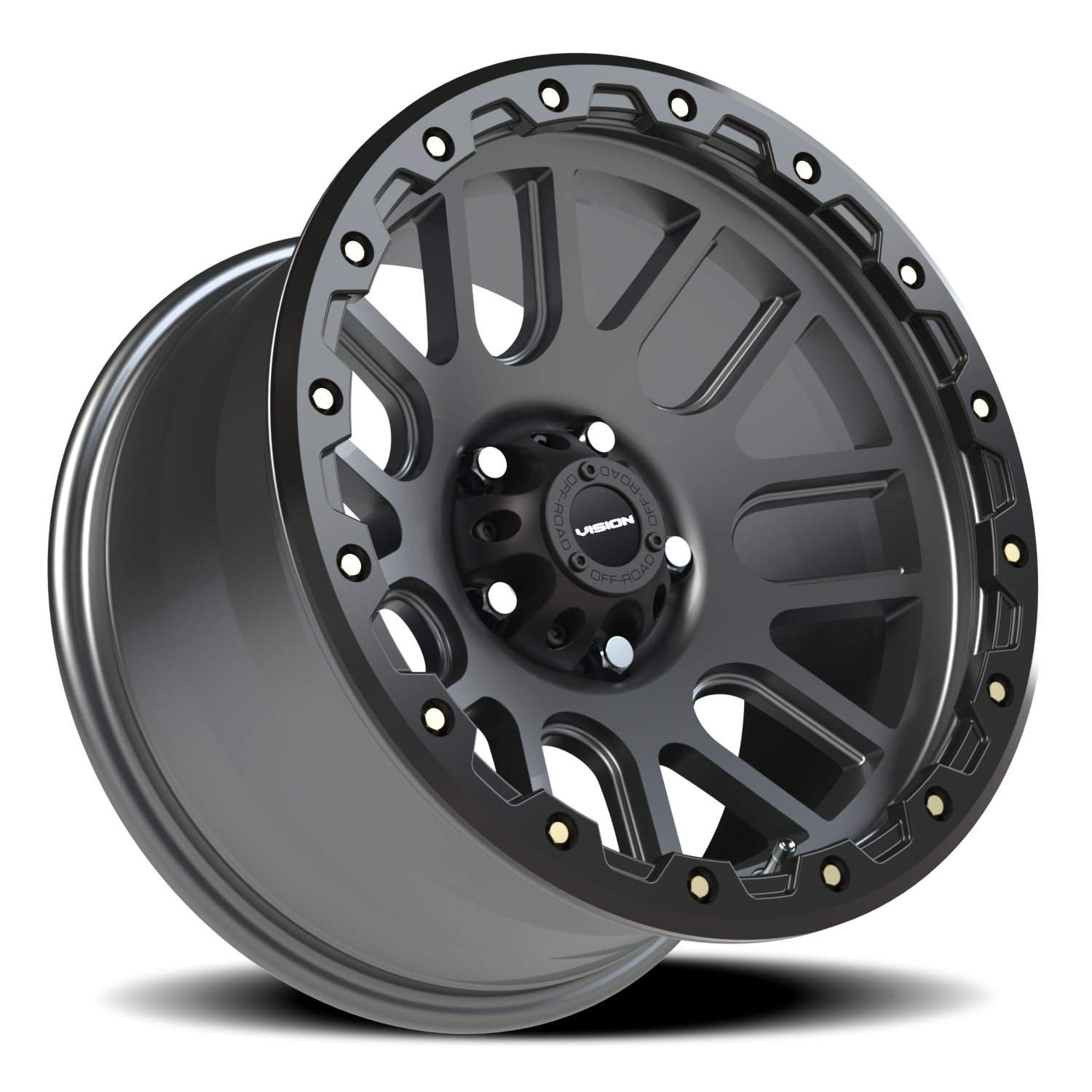Vision Off-Road Nemesis A 17X9 -12 Gunmetal