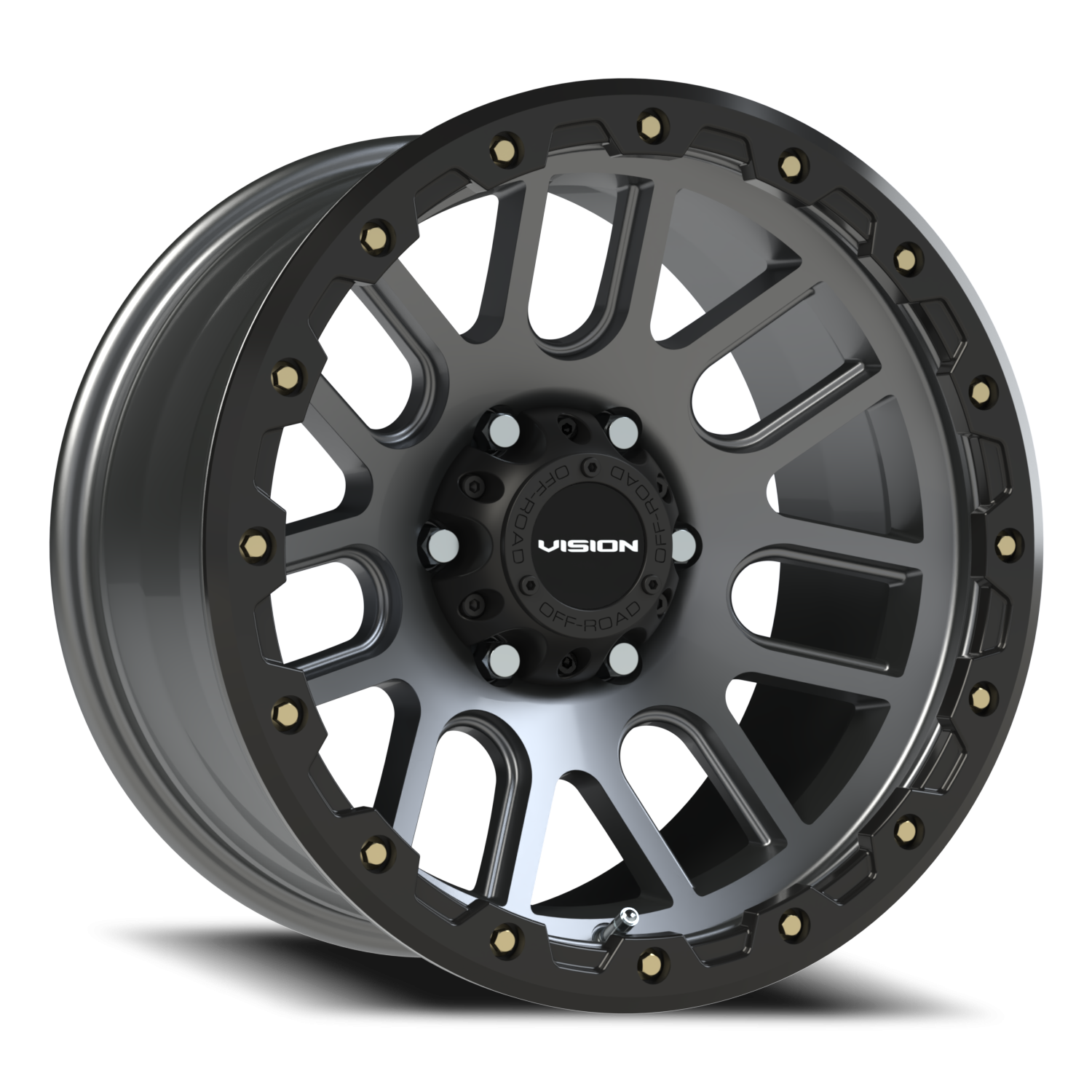 Vision Off-Road Nemesis A 17X9 -12 Gunmetal