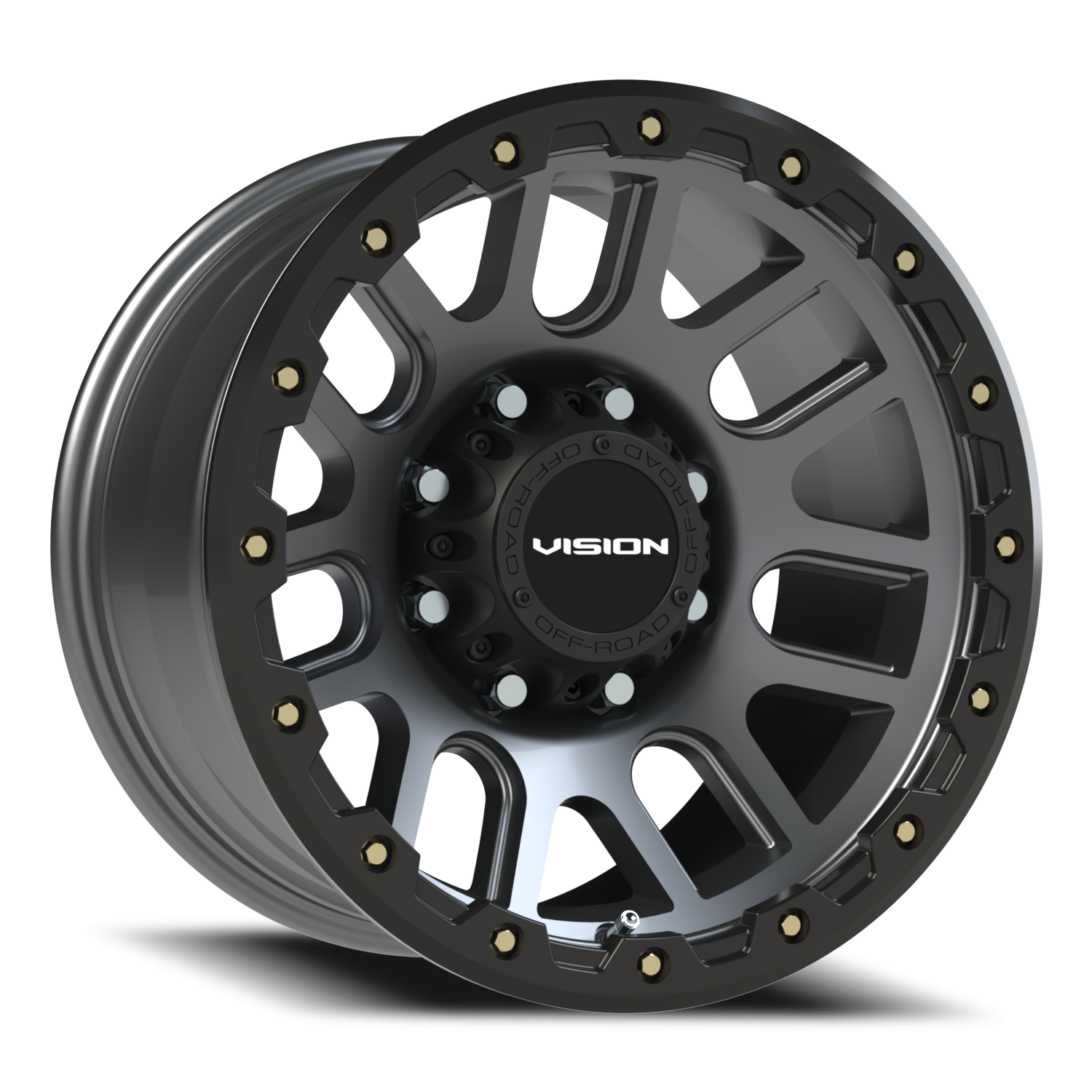 Vision Off-Road Nemesis A 17X9 -12 Gunmetal