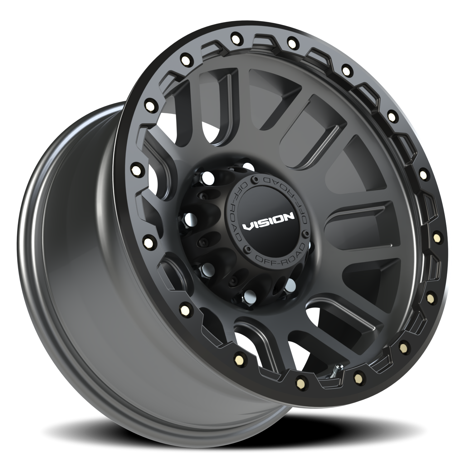 Vision Off-Road Nemesis A 17X9 -12 Gunmetal