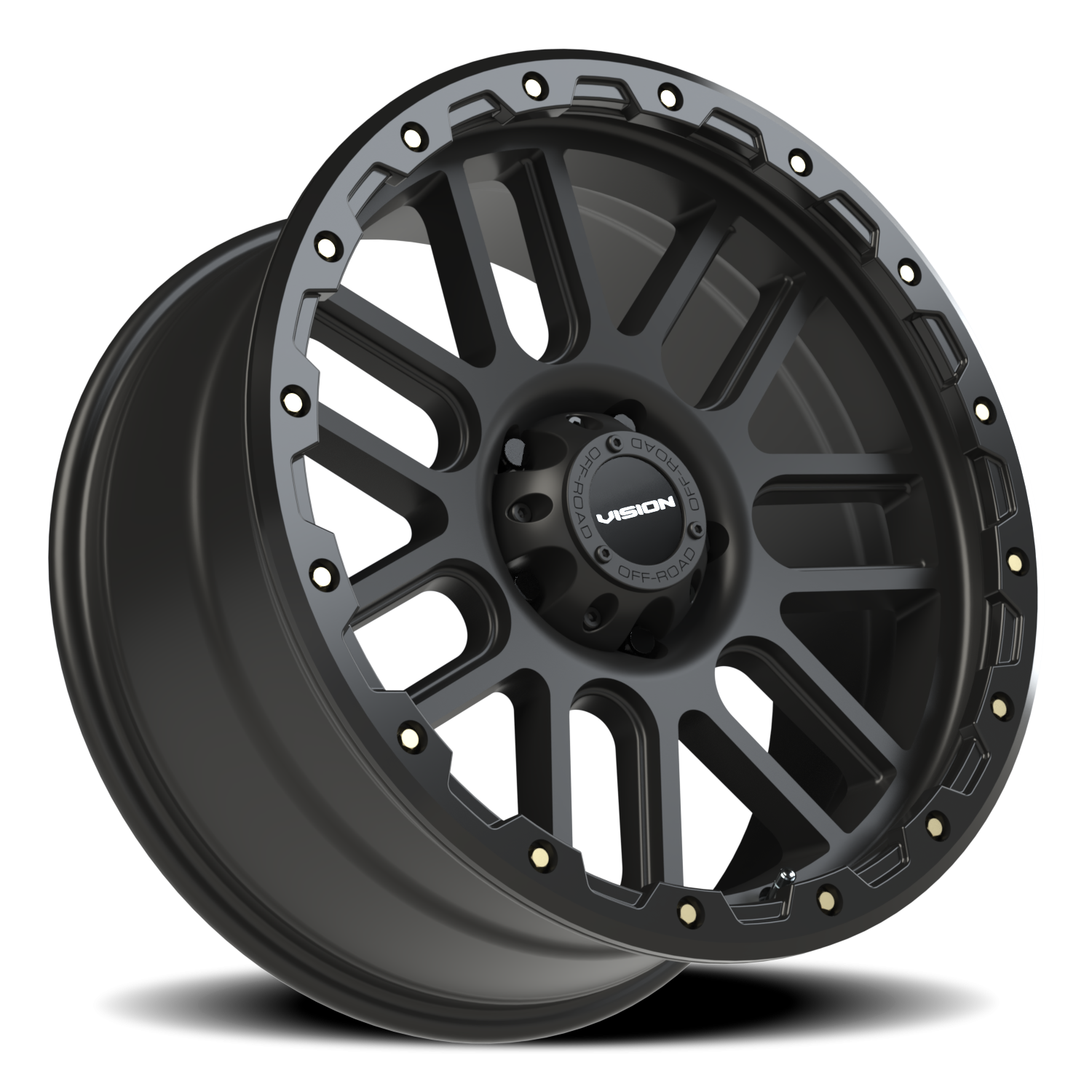 Vision Off-Road Nemesis A 20X9 +12 Matte Black