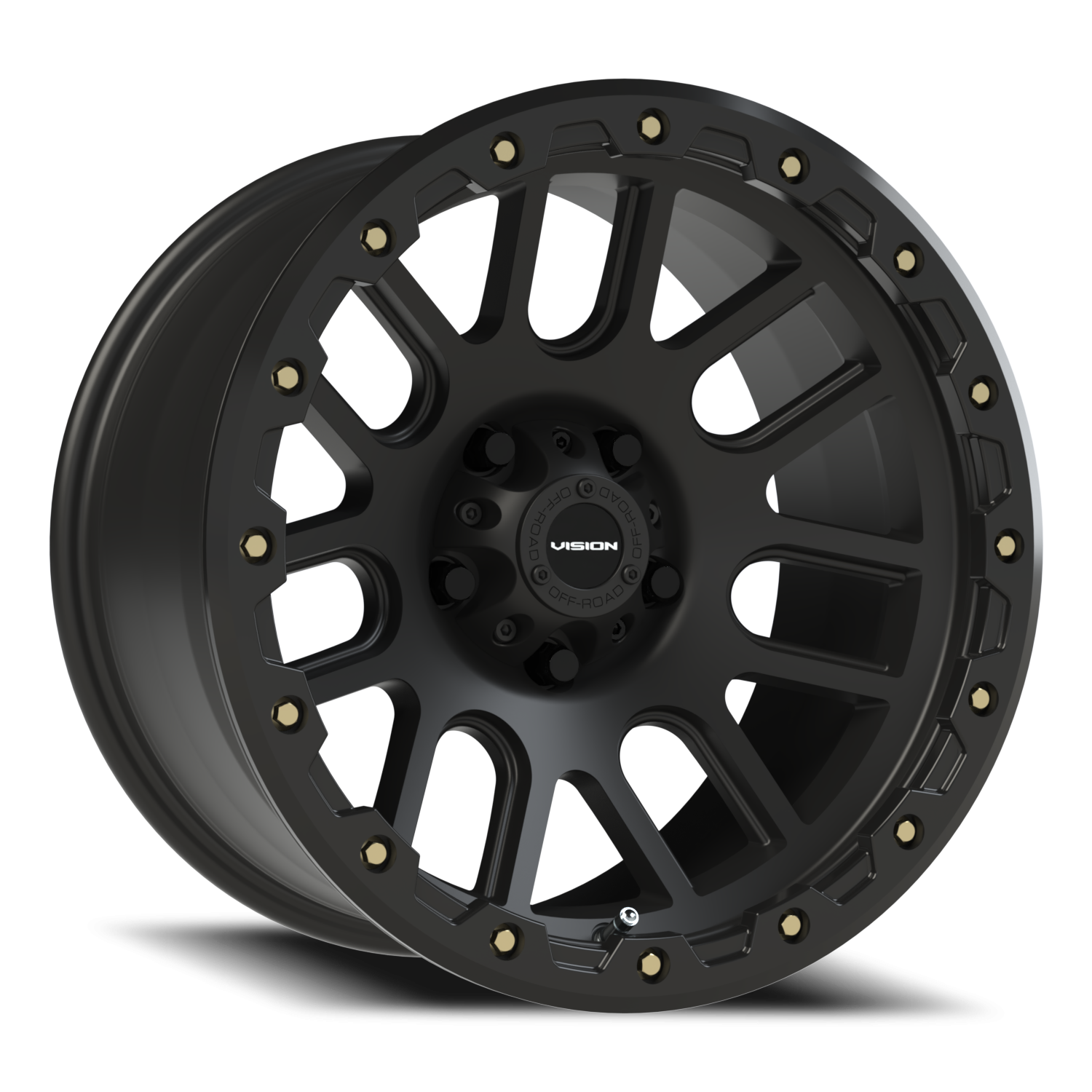 Vision Off-Road Nemesis A 17X9 -12 Matte Black