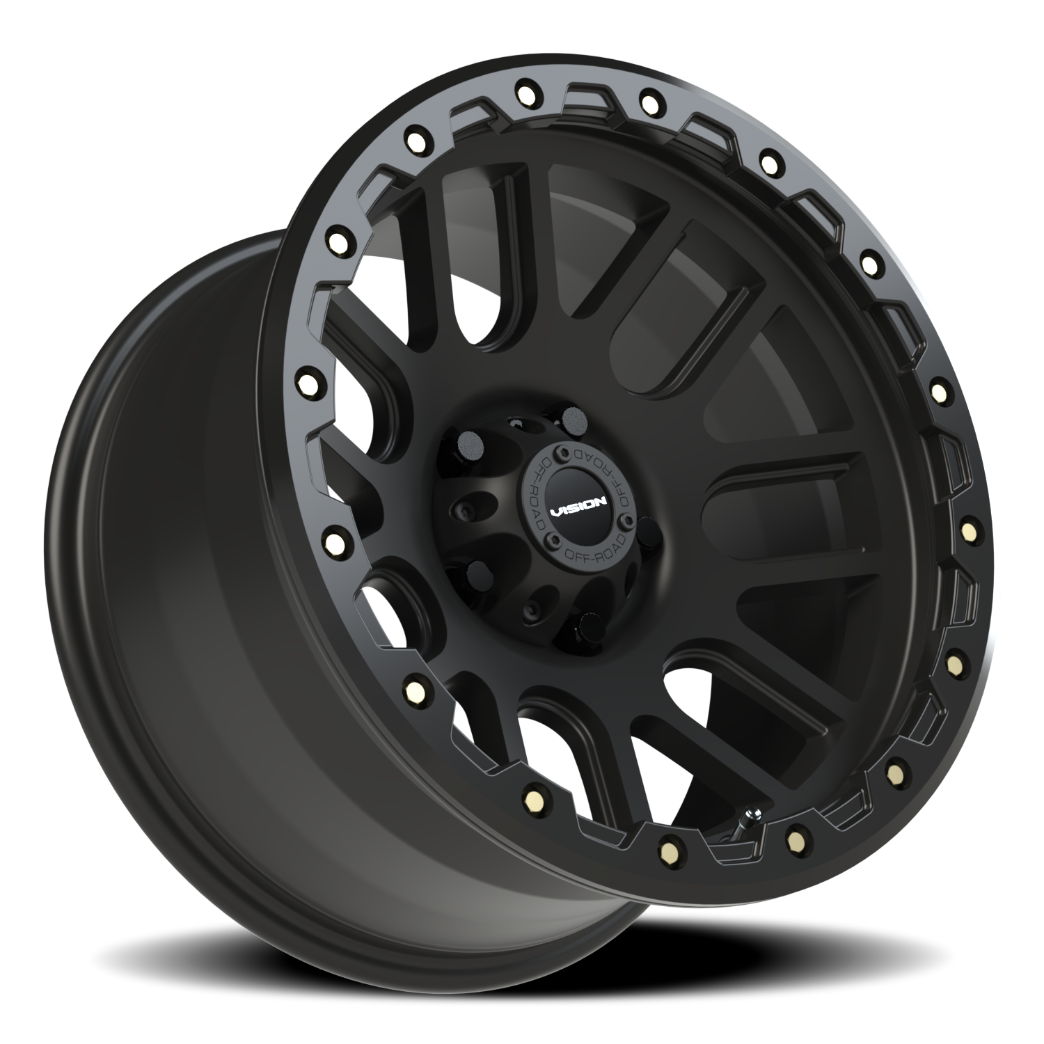 Vision Off-Road Nemesis A 17X9 -12 Matte Black