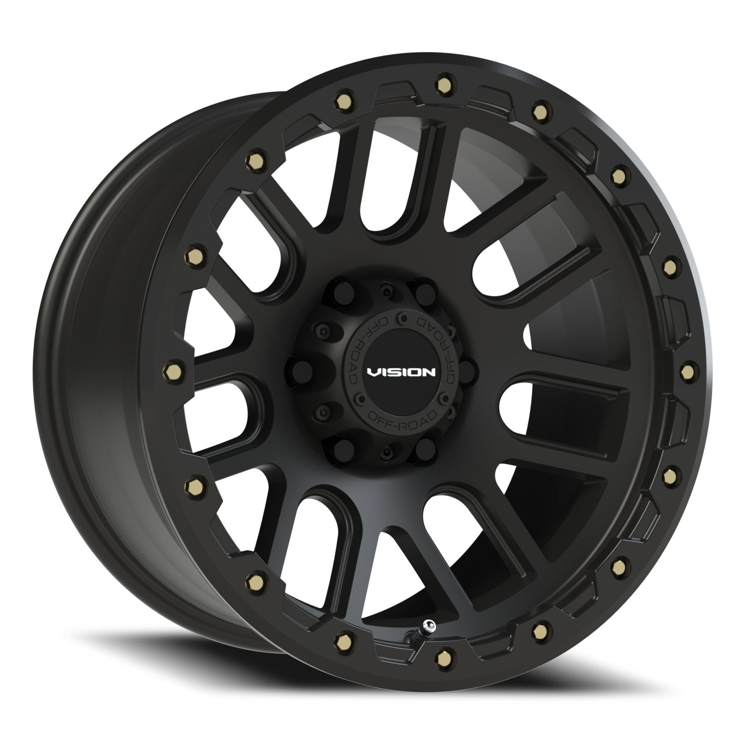 Vision Off-Road Nemesis A 17X9 -12 Matte Black