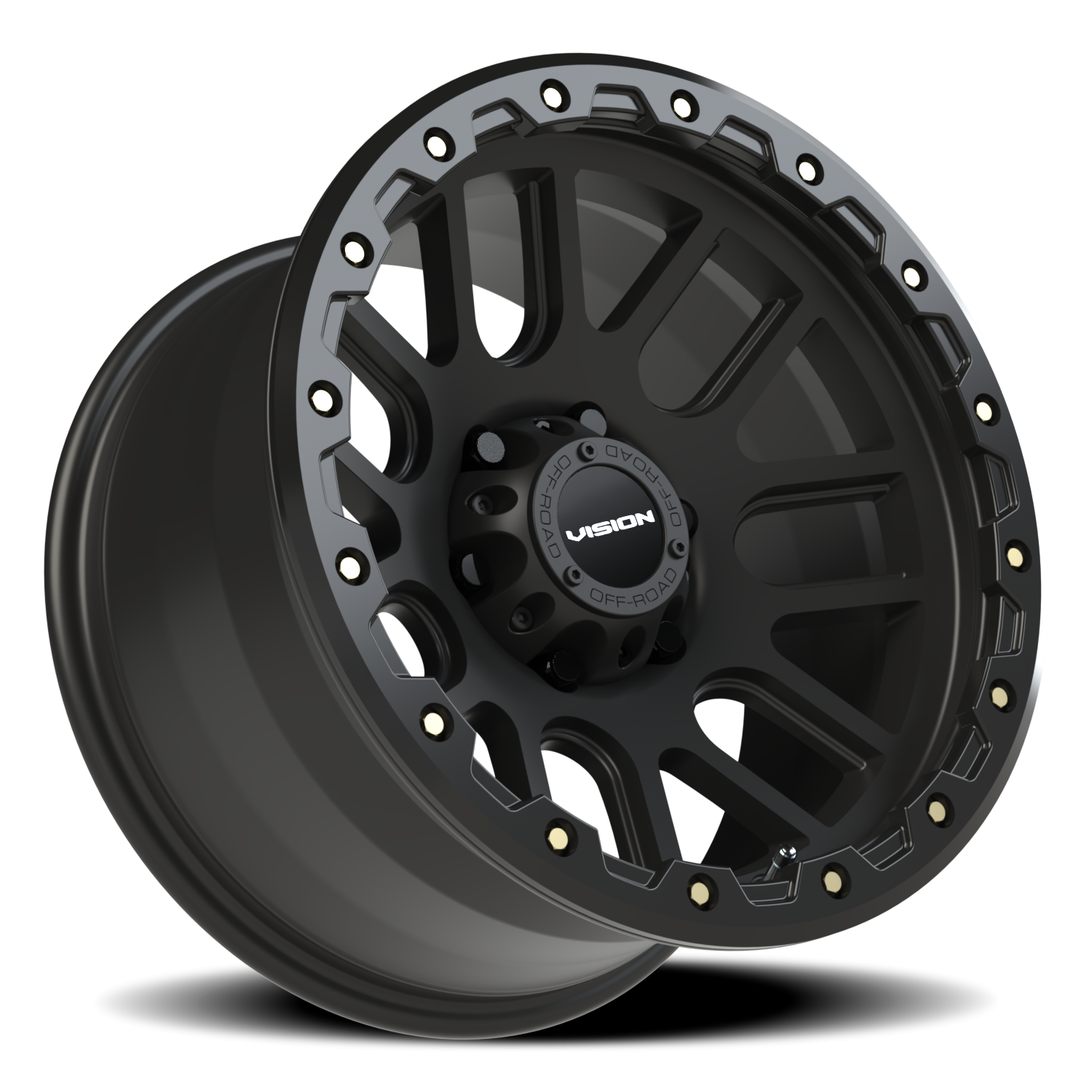 Vision Off-Road Nemesis A 17X9 -12 Matte Black