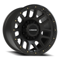 Vision Off-Road Nemesis A 17X9 -12 Matte Black