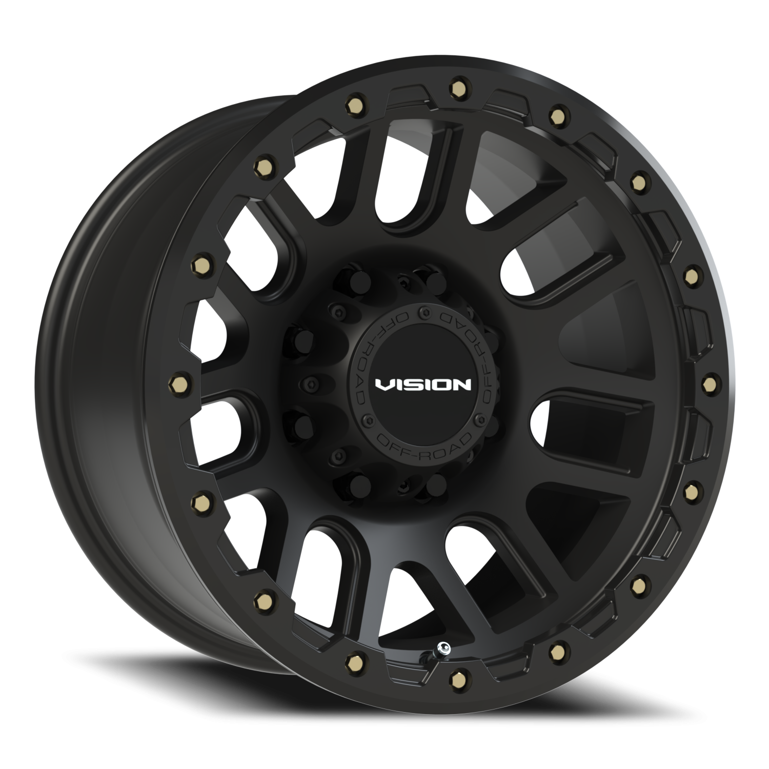 Vision Off-Road Nemesis A 17X9 -12 Matte Black