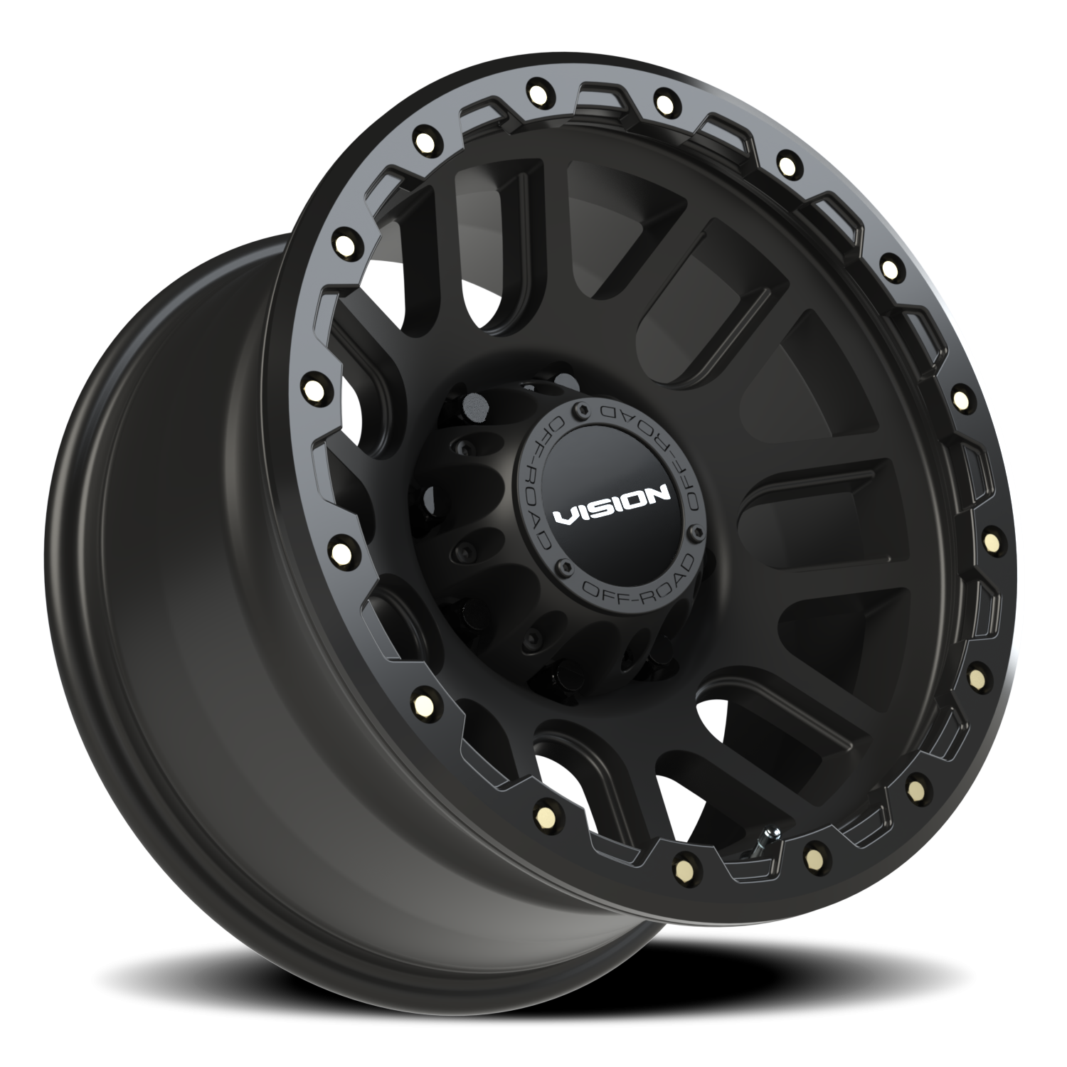 Vision Off-Road Nemesis A 17X9 -12 Matte Black