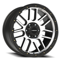 Vision Off-Road Nemesis A 20X9 +0 Matte Black Machined Face