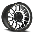 Vision Off-Road Nemesis A 18X9 +0 Matte Black Machined Face