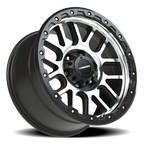 Vision Off-Road Nemesis A 18X9 +0 Matte Black Machined Face