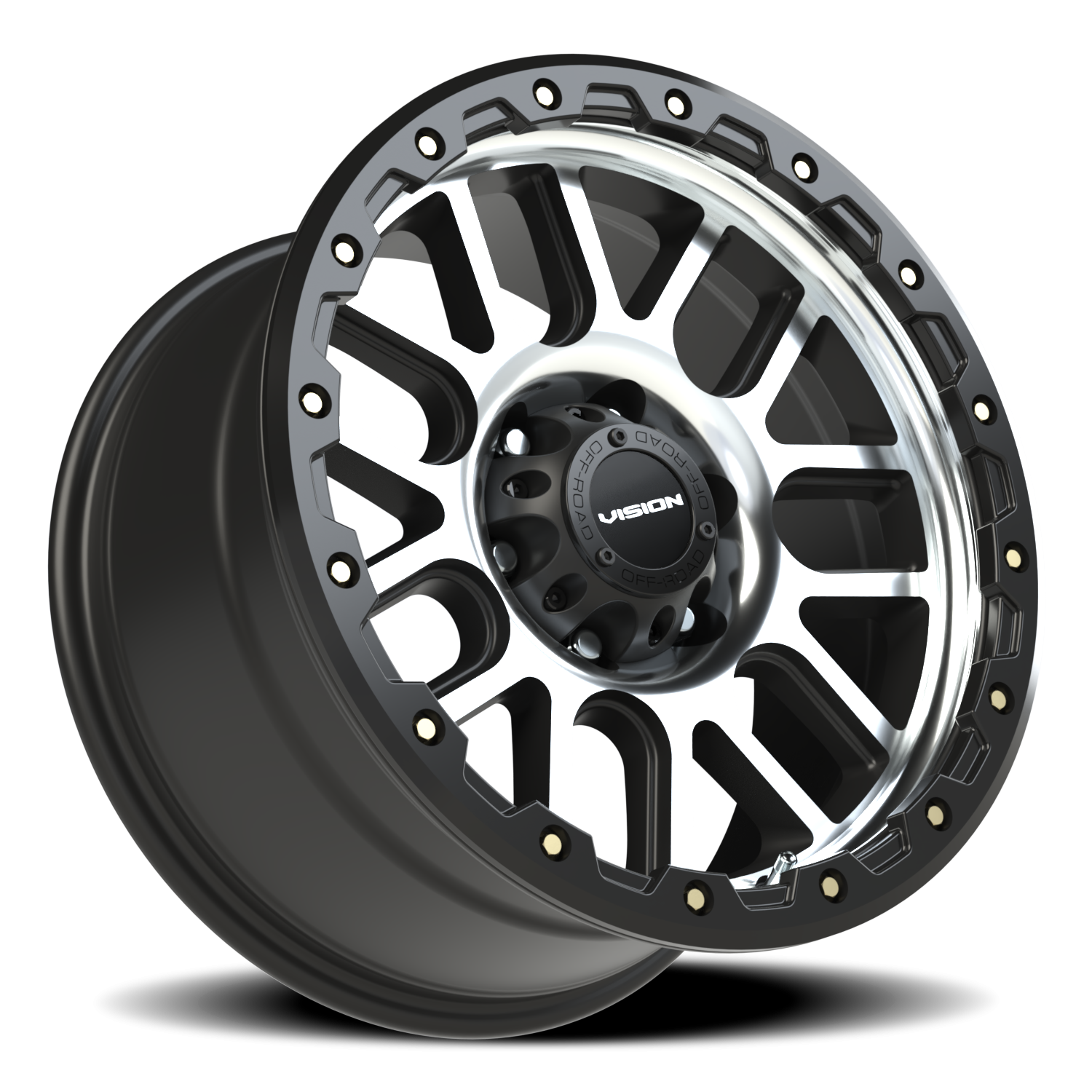 Vision Off-Road Nemesis A 18X9 +18 Matte Black Machined Face