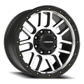 Vision Off-Road Nemesis A 20X9 +10 Matte Black Machined Face