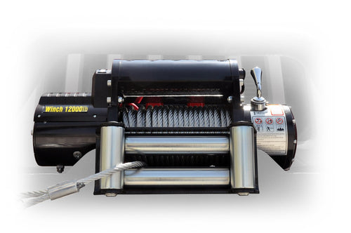 12,000 lbs. Winch , Steel Rope