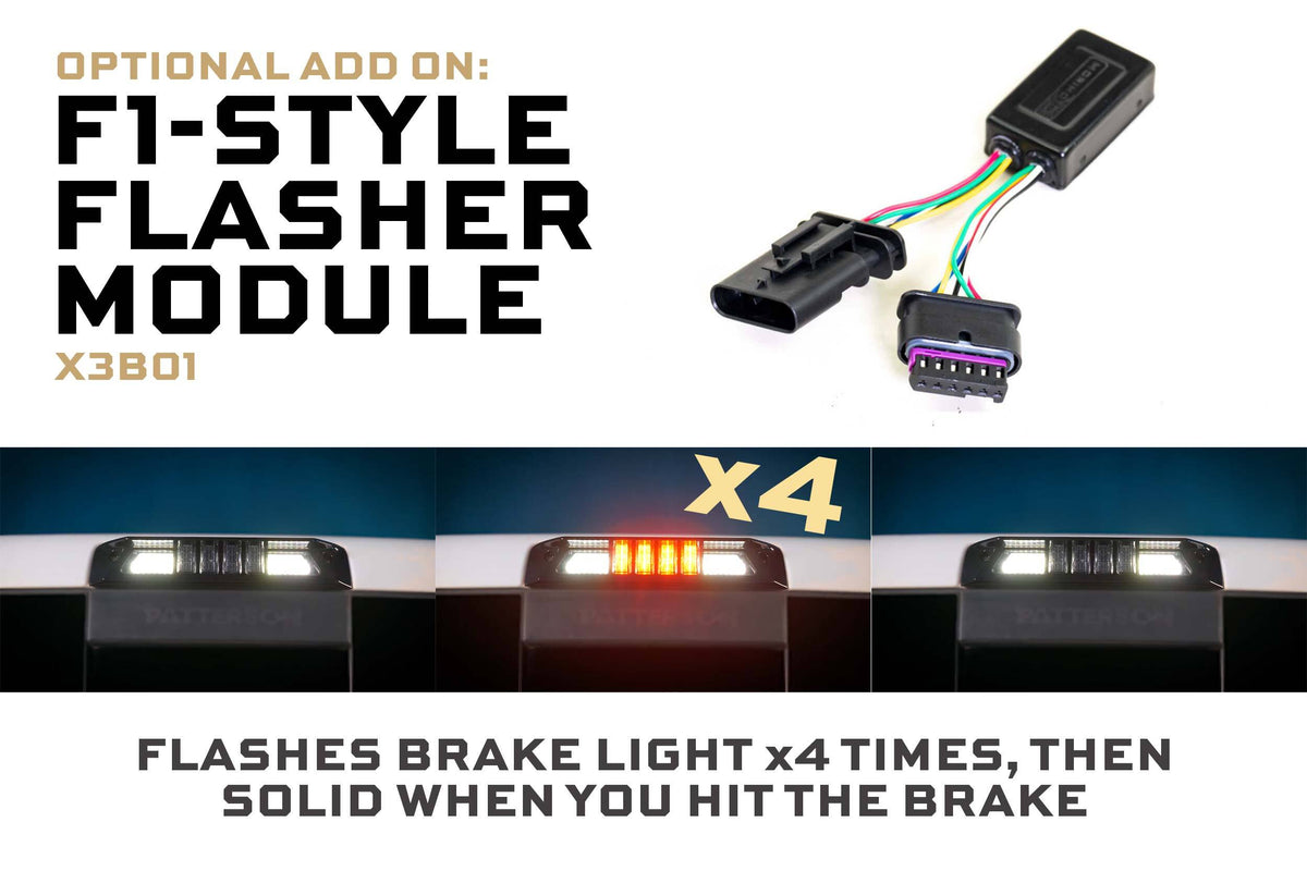 X3B LED Third Brake Light: 07-21 Toyota Tundra