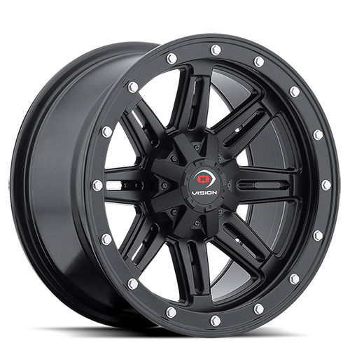 Vision ATV 550 12X8 -10.2 Matte Black