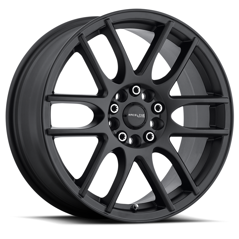 Raceline Wheels Mystique 18X7.5 +42 Black