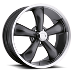 Vision American Muscle Legend 5 18X8.5 +20 Gunmetal Machined Lip