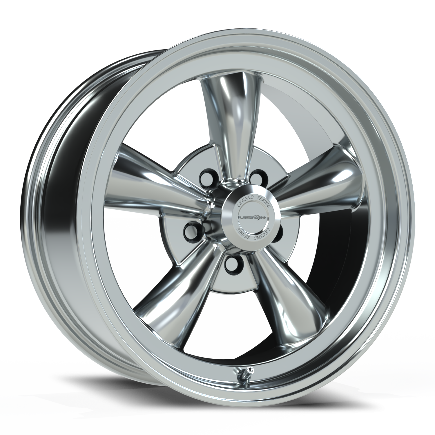 Vision American Muscle Legend C 17X8 +19 Chrome
